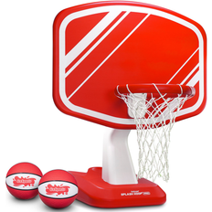 GoSports Splash Hoop PRO Poolside Basketball Game Set Red