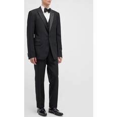 Dolce & Gabbana Three-piece wool and silk-blend tuxedo black