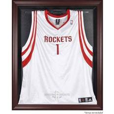 Houston Rockets Mahogany Framed Team Logo Jersey Display Case