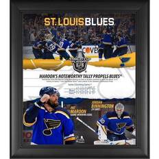 "St. Louis Blues Framed 15" x 17" 2019 Stanley Cup Playoffs Series Win vs. Dallas Stars Collage"