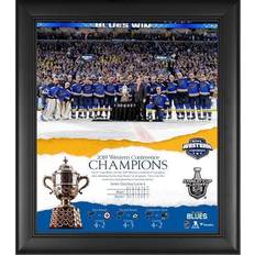 "St. Louis Blues Framed 15" x 17" 2019 Western Conference Champions Collage"