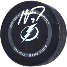 Haydn Fleury Tampa Bay Lightning Autographed Official Game Puck