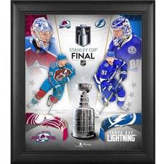 Fanatics Authentic Tampa Bay Lightning vs. Colorado Avalanche 2022 Stanley Cup Final 15'' x 17'' Matchup Framed Collage