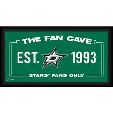 Dallas Stars Framed x Fan Cave Collage