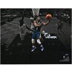 Zion Williamson New Orleans Pelicans Autographed x Reverse Layup vs. Orlando Magic Spotlight Photograph