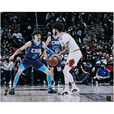 Lonzo Ball Chicago Bulls Autographed 16" x 20" Versus LaMelo Photograph