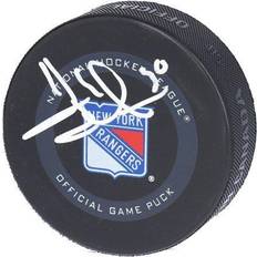 Henrik Lundqvist New York Rangers Autographed 2019 Model Official Game Puck