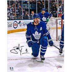 John Tavares Toronto Maple Leafs Autographed x Goal Celebration Photograph