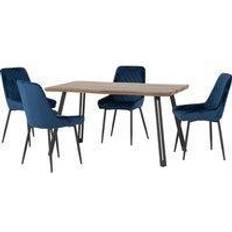 SECONIQUE Quebec Wave Edge Kitchen Chair