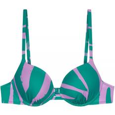 Triumph Summer Mix & Match Push-up Bikini Top - Green/Light Combination