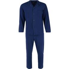 Hanes Men's Two Piece Sleep Set Navy Xlarge