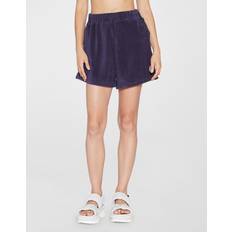 Moncler S Trousers & Shorts Moncler High-rise terry shorts blue