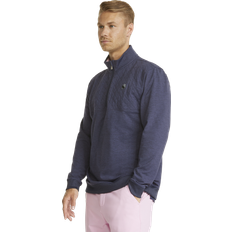 Puma AP CLOUDSPUN Castle Golf QuarterZip, Navy, Outerwear