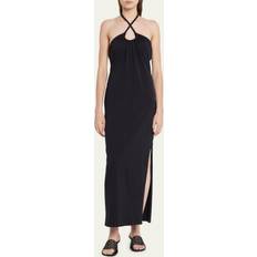 Proenza Schouler Knit Halter Maxi Dress BLACK