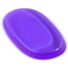 Aquarius Silicone Makeup Blending Applicator Puff Washable Skin Care Blusher Brush, Purple