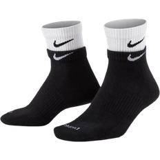 Nike Underwear Nike Everyday Plus Cushioned Training Crew Socks - Black/White/Black