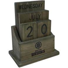 Imperial Boston Bruins Team Logo Wood Block Calendar