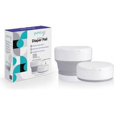 PurePail Go Portable Diaper White