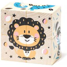 Cubika Wooden blocks set Animals'' 15429 [Levering: 4-5 dage]