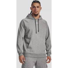 Under Armour Men Jumpers Under Armour Rival Fleece Hoodie Grey Regular Man