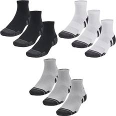 Under Armour Elastane/Lycra/Spandex Socks Under Armour performance tech quarter socks black sports gym