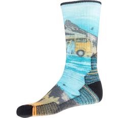 Smartwool Hike Light Cushion Great Excursion Print Crew Sock Multi Color