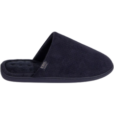 Totes Airtex Suedette Mule - Navy