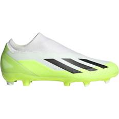 Adidas Firm Ground (FG) - Textile Football Shoes adidas X Crazyfast.3 LL FG M - Cloud White/Core Black/Lucid Lemon