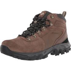 Columbia Men's Newton Ridge Plus II Suede Waterproof Hiking Boot- Brown