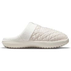 Nike Beige - Women Slippers & Sandals Nike Burrow SE - Light Orewood Brown/Pale Ivory/Grey Fog