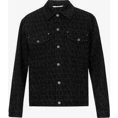 Valentino Iconographic canvas denim jacket