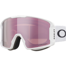 Oakley Line Miner Ski Goggles - Matte White/Prizm Rose Gold Iridium