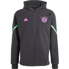 FC Bayern München Jackets & Sweaters Adidas Men FC Bayern Designed For Gameday Full Zip Hoodie