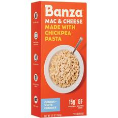 Banza Chickpea Pasta Elbows Mac & Cheese White Cheddar