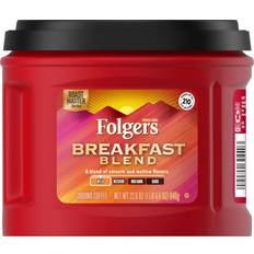 Folgers Breakfast Blend Ground Coffee, Smooth