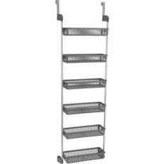 Household Essentials Over-the-Door 6-Basket Shelving System