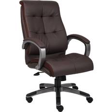 Boss Office Products B8771P-BN Double Executive Office Chair