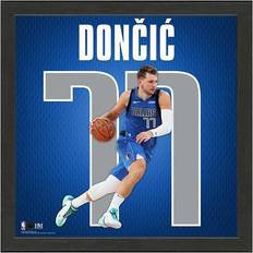 Highland Mint Luka Doncic Dallas Mavericks IMPACT Jersey Frame