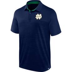 Fanatics Men's Branded Heather Navy Notre Dame Fighting Irish Classic Homefield Polo