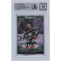 Upper Deck Trevor Zegras Anaheim Autographed 2021-22 Parkhurst Prominent Prospects #PP17 Fanatics