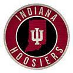 Fan Creations Officially Licensed NCAA Indiana 12" Wood Circle