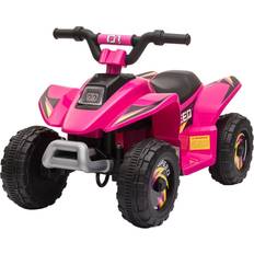 Aosom Electric Car Toy Metal in Pink, Size 18.0 H x 28.25 W in Wayfair Pink