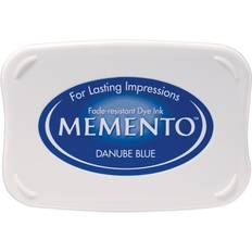 Tsukineko Imagine-memento dye ink pad-danube blue