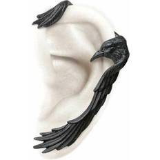 Alchemy earcuff raven ear-wing black 3.9x5.6x0.6cm