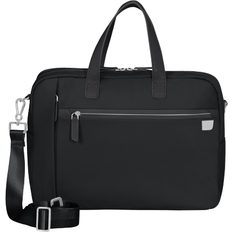 Laptop/Tablet Compartment Briefcases Samsonite Eco Wave 2 Compartments Briefcase 15.6" - Black