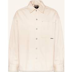 Best Shirts G-Star Men's Boxy-Fit Cotton Twill Shirt ECRU