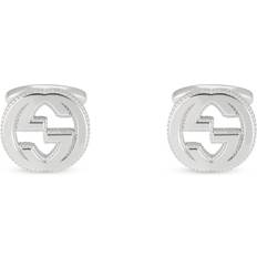 Gucci Interlocking Silver Cufflinks