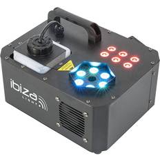 Fog Machines on sale Ibiza Light SPRAY-COLOR-1000 Fog Machine 1000W With RGB LEDs