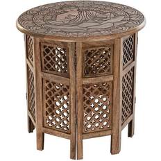 Dkd Home Decor S3032260 Brown Small Table 54cm