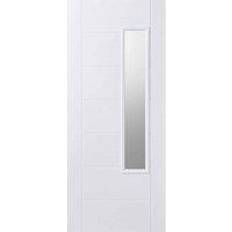 S 0502-Y External Door LPD Newbury GRP 1 Lite External Door Clear Glass S 0502-Y (x210cm)